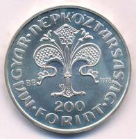 1978. 200Ft Ag "Az első magyar aranyforint" T:BU
Adamo EM56