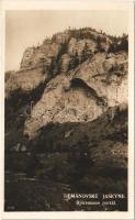 Deménfalu, Deménvölgy, Demänovská Dolina, Demänovské jaskyne (Liptószentmiklós, Liptovsky Mikulás); Björnsonov portál / hegy / mountain