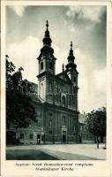 1937 Sopron, Szent Domonkos rend temploma, Winter Vilmos üzlete