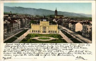 1906 Zagreb, Franjo Josipa trg. (EK)