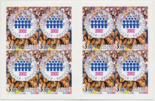 stamp booklet, Népszámlálás bélyegfüzet