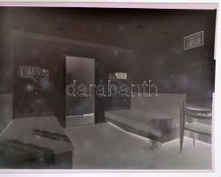 56 db felkartonzott fotó MSZMP épületekről, pártházakról, kultúrházakról, negatívokkal