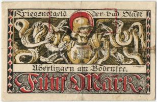 Német Birodalom/Weimari Köztársaság/Überlingen 1918.10.19. 5M T:II