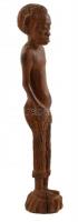 Faragott afrikai keményfa szobor 31 cm