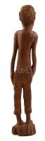 Faragott afrikai keményfa szobor 31 cm