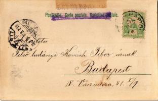 1902 Romantic couple ice skating. Kunstverlag Rafael Neuber S. 57. "Ei, Ei!" litho s: E. D...