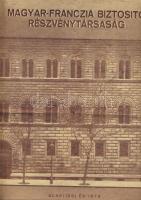 1934 Magyar Francia Biztosító Közlekedési biztosítási kötvény