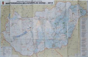 2014 Magyarország belvízvédelmi művei, 105×90 cm