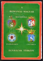 A romániai magyar református egyházak térképe, 1:515.000, 80×112 cm