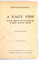 Eötvös Károly: A nagy per, mely ezer éve folyik s még sincs vége. I-II. köt. Bp., én., Singer és Wolfner. Ötödik kiadás. Átkötött félvászon-kötés, kopott borítóval.