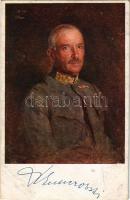 WWI Austro-Hungarian K.u.K. military art postcard. Deutscher Schulverein Karte Nr. 988. s: Gsur (fl)