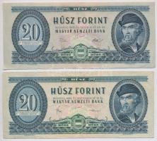 1962. 20Ft + 1965. 20Ft + 1969. 20Ft + 1975. 20Ft + 1980. 20Ft T:III Adamo F13,F14,F15,F16,F17