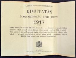 1917 Kimutatás Magyarország területén különböző fedeztető állomáson lévő törzsménekről, 131 p