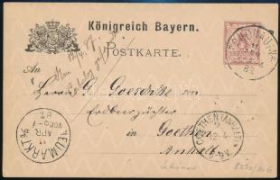 Német Államok Bayern 1887