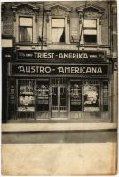 Budapest VII. Triest-Amerikai Austro-Americana vonal kivándorlási iroda. Thököly út 2. Sorger 4036.  (fl)