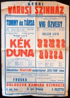 1948 7 klf győri színházplakát