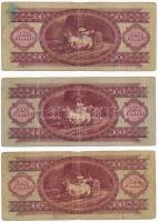 1949. 100Ft (3x) T:III,III- Adamo F28