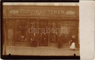 Budapest VII. Kerschitz Irma Élővirág Terem üzlete. Rákóczi út 19. photo