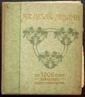 1906 Az Újság albuma Basch Árpád illusztrációival, Atheneum (néhány lap kijőve, de hiánytalan)