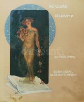 1906 Az Újság albuma Basch Árpád illusztrációival, Atheneum (néhány lap kijőve, de hiánytalan)