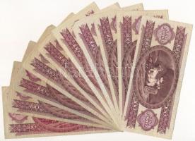 1949-1995. 100Ft (10xklf) T:III,III- firka Adamo F28,F31,F32,F33,F34,F35,F36,F37,F38,F39