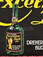 Dreher Excelsior Bak sör, Dreher Antal Sörfőzdéi Rt. Budapest-Kőbánya plakát, Grafikai Intézet Rt. B...