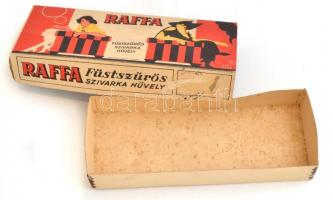 Raffa füstszűrős szivarkahüvely papírdoboza, 8×19×3 cm