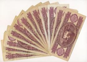 1984.100Ft (5x) + 1989. 100Ft (2x) + 1992. 100Ft (4x) + 1993. 100Ft T:III,III- Adamo F35,F36,F37,F38