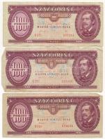 1949. 100Ft + 1975. 100Ft + 1984. 100Ft + 1989. 100Ft + 1992. 100Ft + 1993. 100Ft T:III firka Adamo ...