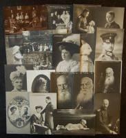 39db 1910-es évekbeli, szász királyi és hercegi családok fotó-képeslapjai (közte Habsburg Ottó is!)