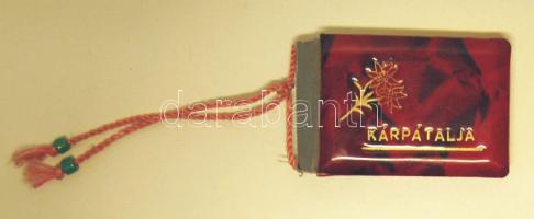 cca 1940 Kárpátalja 21 fotót tartalmazó dekoratív minikönyv