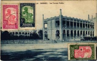 1932 Bamako, Les Travaux Publics / public works. TCV card