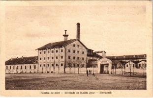 1927 Nagyszentmiklós, Sannicolau Mare; Sörfőzde és maláta gyár / Fabrica de bere / Bierfabrik / brewery and malting plant