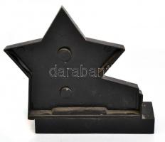 Dicsőség a Szovjet Hadseregnek műanyag emlék 13x13 cm