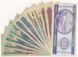 1962. 10Ft (2x) + 1969. 10Ft (2x) + 1980. 20Ft (2x) + 1983. 50Ft (2x) + 1989. 100Ft (2x) + 1990. 500...