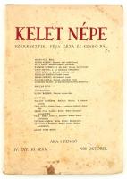 1938 A Kelet Népe folyóirat IV. évf 10. szám