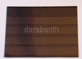 100db Fekete stecklap 15,5x11,5cm 3 soros