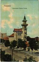 1910 Temesvár, Timisoara; Józsefvárosi Tűzoltó torony / Iosefin, firefighter tower (EK)