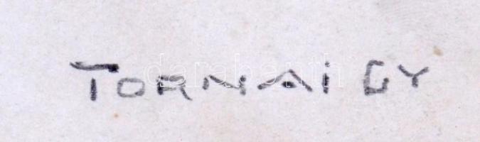 Tornai jelzéssel: Nagymacska. Ceruza, papír, foltos, kisebb szakadásokkal, 30x44 cm