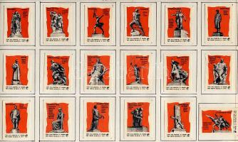 1415 darabos szovjet gyufacimke-gyűjtemény mappában