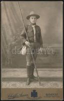 1914 Magyar cserkész fotója / Hungarian boy scout photo 10x16 cm
