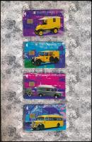 1993 Autók, Telefonközpont 7 db használatlan német telefonkártya gyűjtői mappában