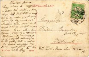 Ipolyság, Sahy;  Római katolikus templom / church. W.L. 1606. (EK)