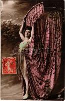 1908 Erotic lady. S. 933/6. (EB)