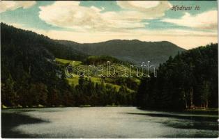 1907 Hodrusbánya, Banská Hodrusa (Hodrushámor, Hodrusa-Hámre); Hodrusi tó. Joerges kiadása / lake (EK)