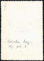 1938 A felvidéki bevonulás után egy jolsvai házban étkező magyar katonatisztek, Neubauer Lajos, Jols...