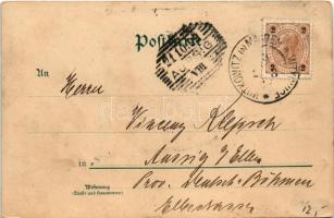 1899 Ruf Germanen zu Kampf und Sieg / German patriotic military art postcard. Schneider & Lux. l...