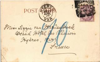 1900 Trooper, 1st Life Guards. British Army. Series 20.  coat of arms, litho s: R. Simkin (EK)