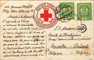 Rotes Kreuz Jugendfürsorge 1914-1915-1916 / WWI Red Cross youth charity fund (fl)