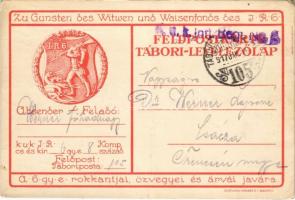 1917 K.u.K. I.R. 6. Zu Gunsten des Witwen und Waisenfonds des I.R. 6. / A 6. gyalogezred rokkantjai, özvegyei és árvái javára / WWI Austro-Hungarian K.u.K. military, 6th Infantry Regiment charity fund + K.u.K. Inft. Regt. No. 6. (EK)